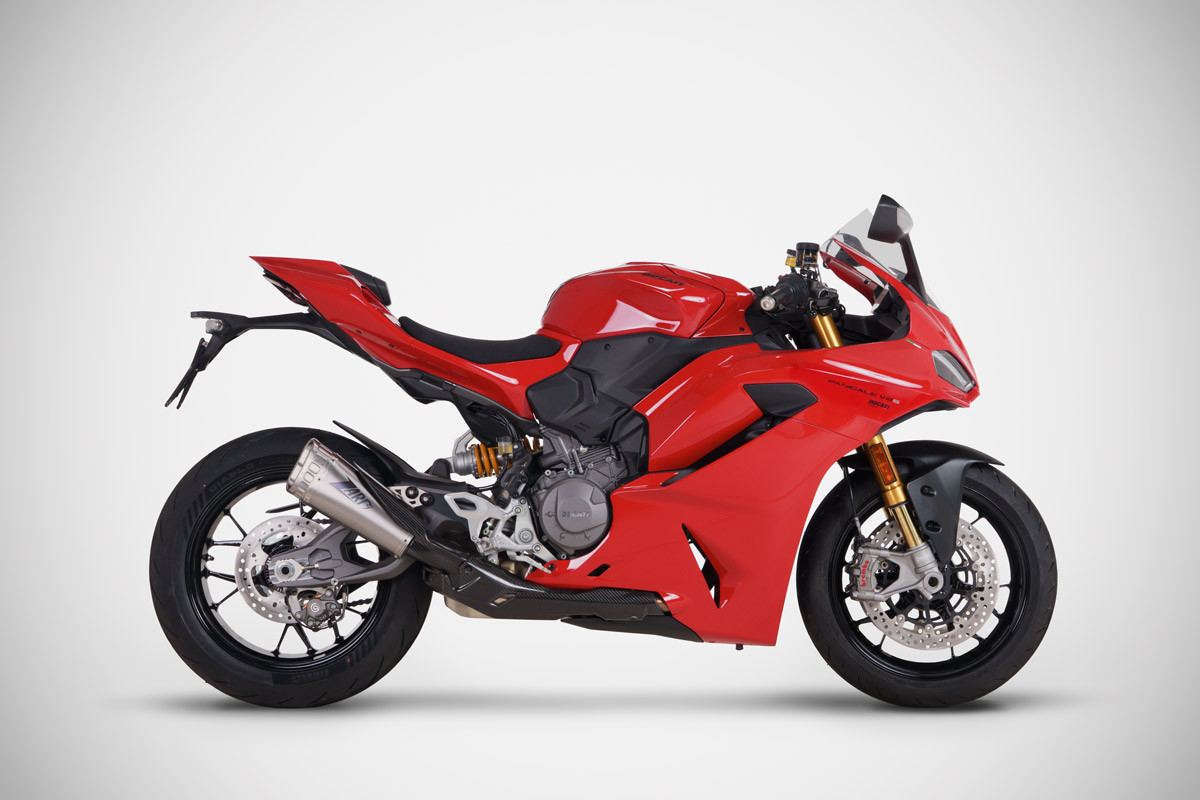 ZARD Slip-on Exhaust System for Ducati Panigale V2 (2025+) ZARD Slip-on Exhaust System for Ducati Panigale V2 (2025+)